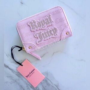 SOLD: JUICY COUTURE Wallet Royal Juicy Medium Double Zip Around - Pink